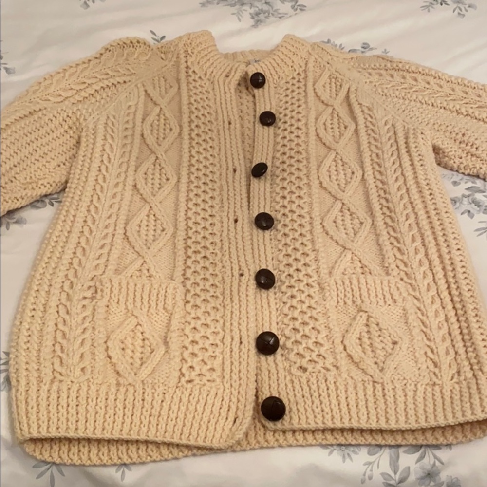 Wool Fisherman’s Sweater